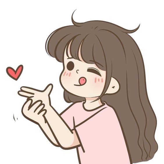 cartoon dp for girls