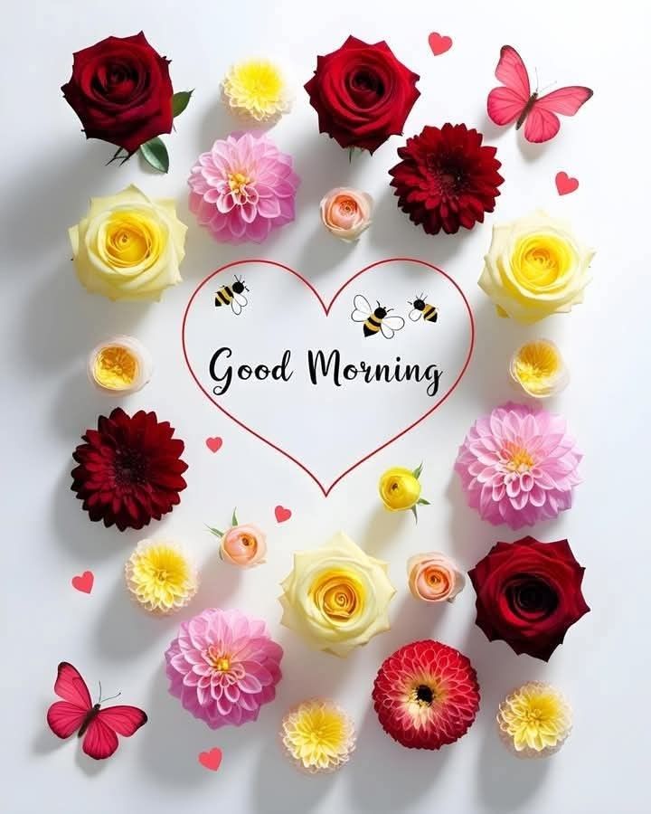 good morning images aesthetic