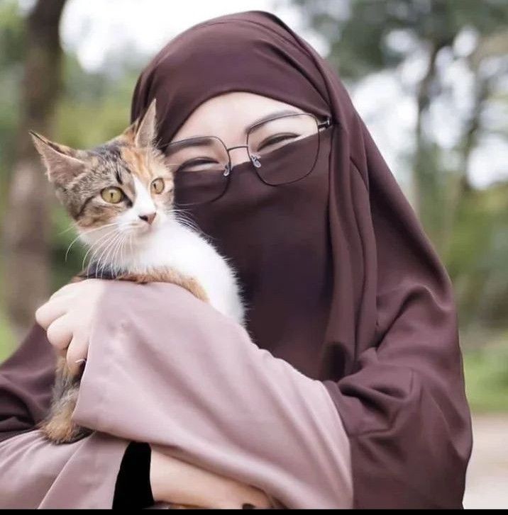 hidden face stylish instagram hijab dp