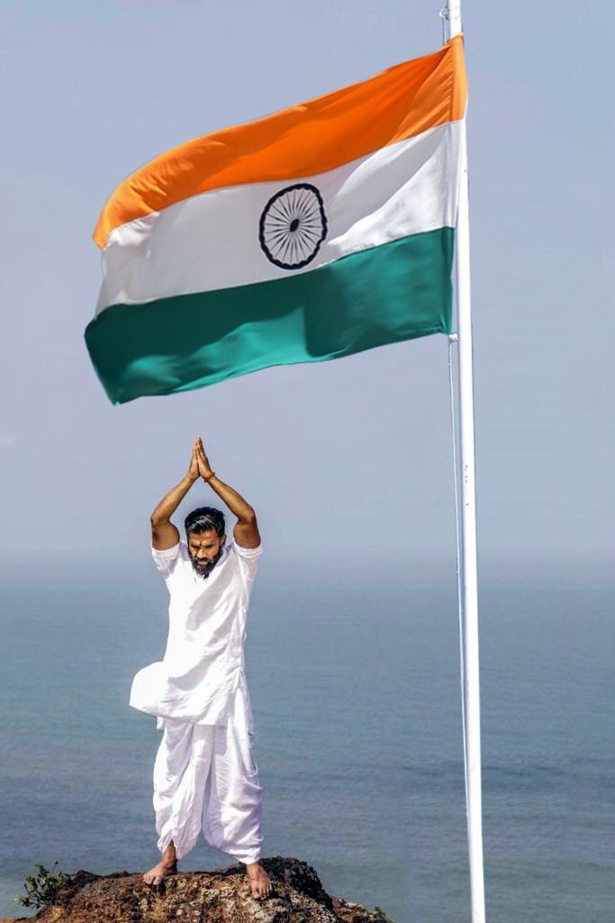 indian flag dp girl attitude for whatsapp