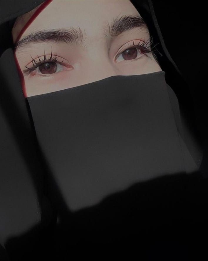 islamic girl stylish instagram hijab dp