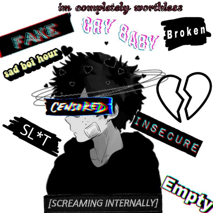 sad whatsapp dp anime boy