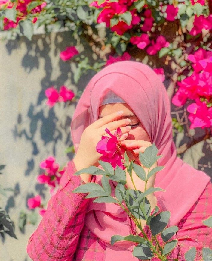 stylish instagram hijab dp for girl