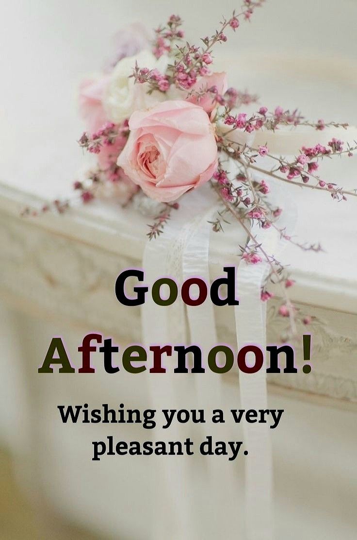 good afternoon images and messages