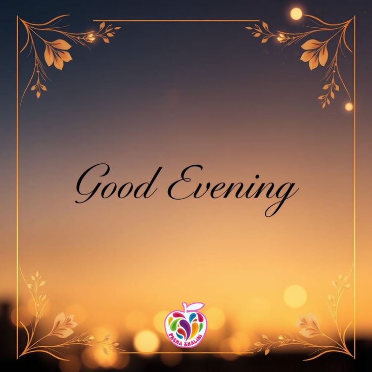 good evening images and wishes in hindi