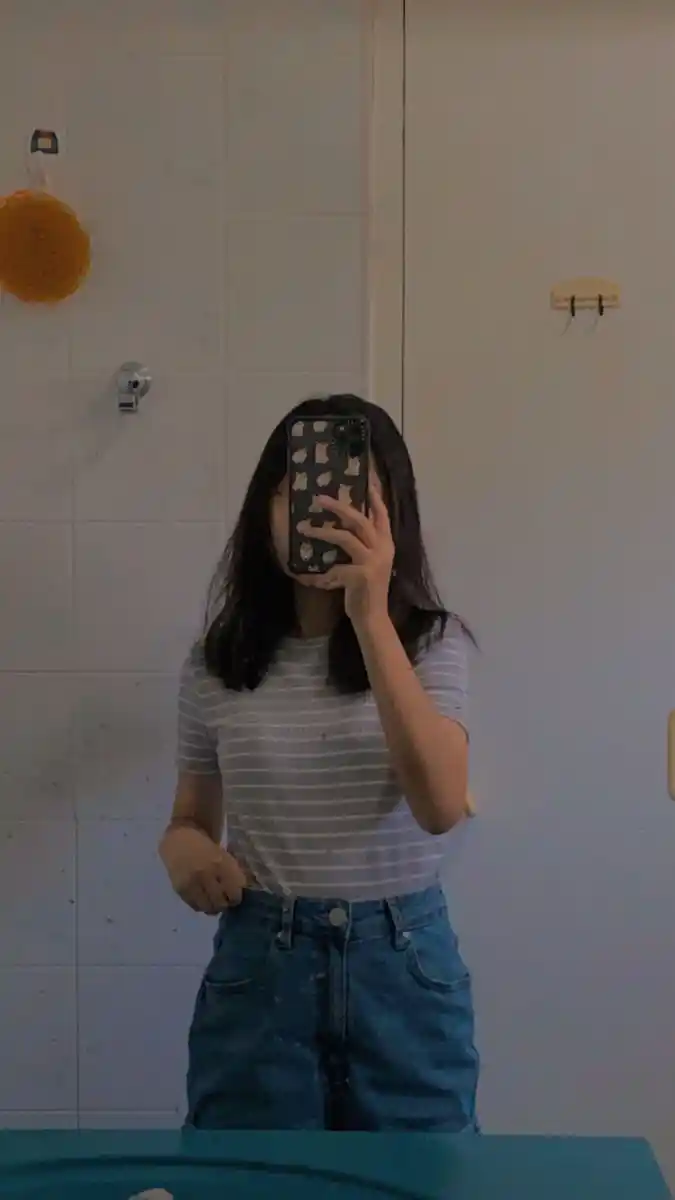 Cute Girl Hide Face Profile Pictures